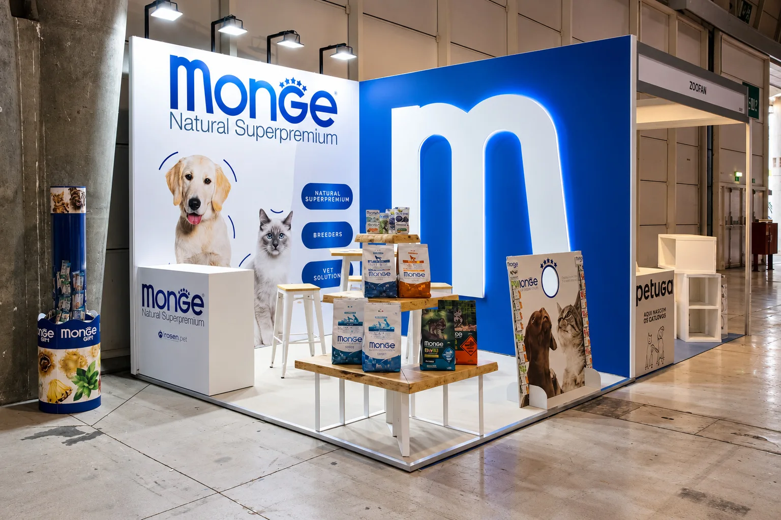 Desenvolvimento do stand